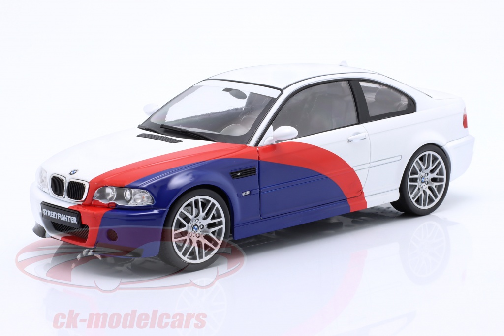 Modellino Solido BMW E46 M3 Coupè Streetfighter Grigio Nardo 1:18 - S1806508