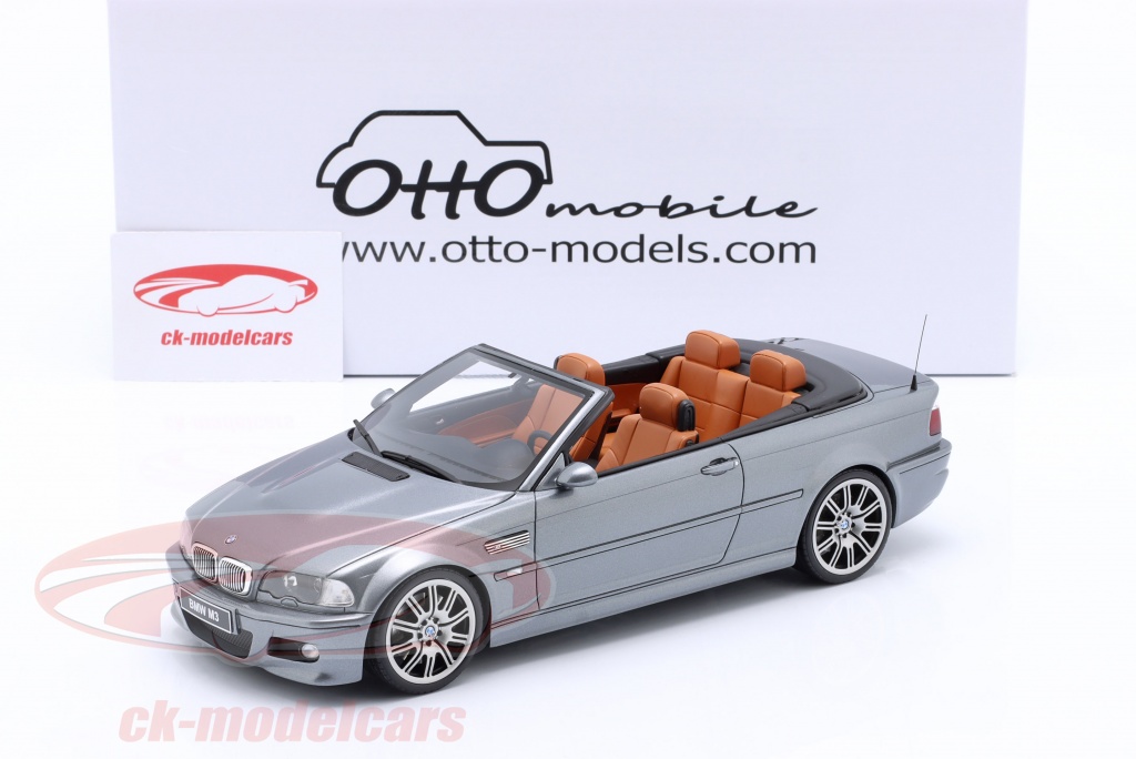 Modèle Réduit Ottomobile 1:18 BMW E46 M3 GTR Street - Titan Argent Métallisé (2001) - Réf. OT1128