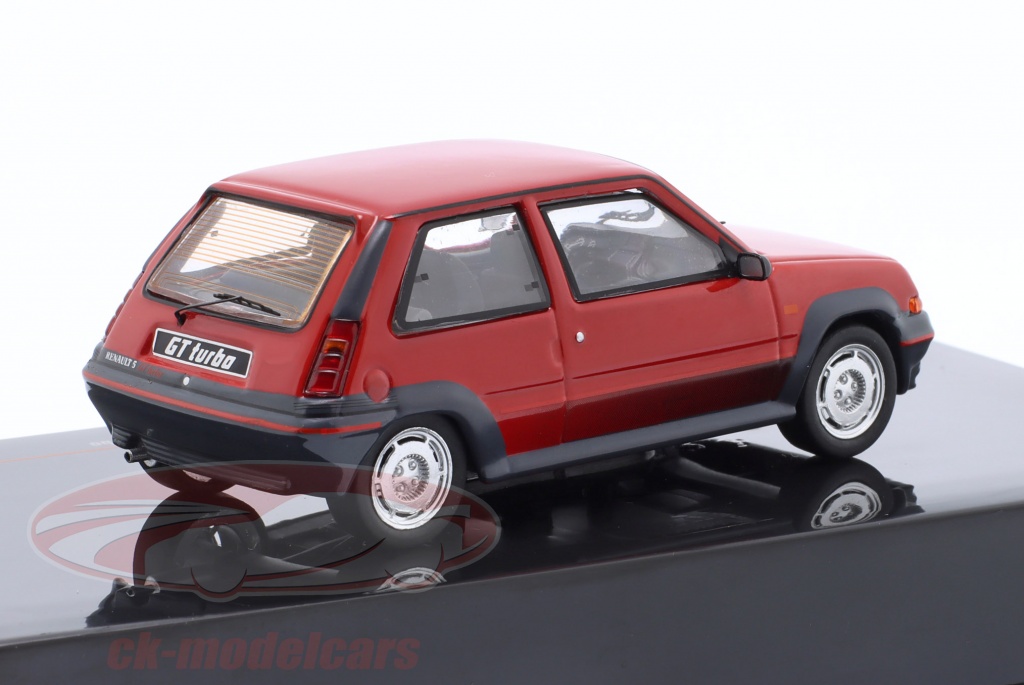 Ixo 1:43 Renault 5 GT Turbo year 1985 red CLC494N.22 model car 
