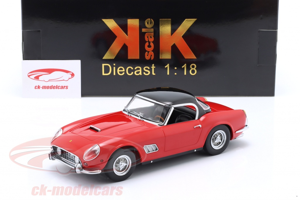 Ferrari 250 GT California Spyder 1960 échelle 1/18 Par KK Scale – Noire