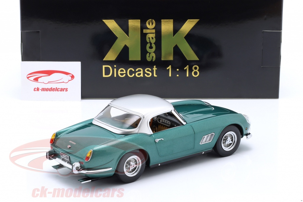 KK-Scale 1:18 Ferrari 250 GT California Spyder 1960 green metallic 