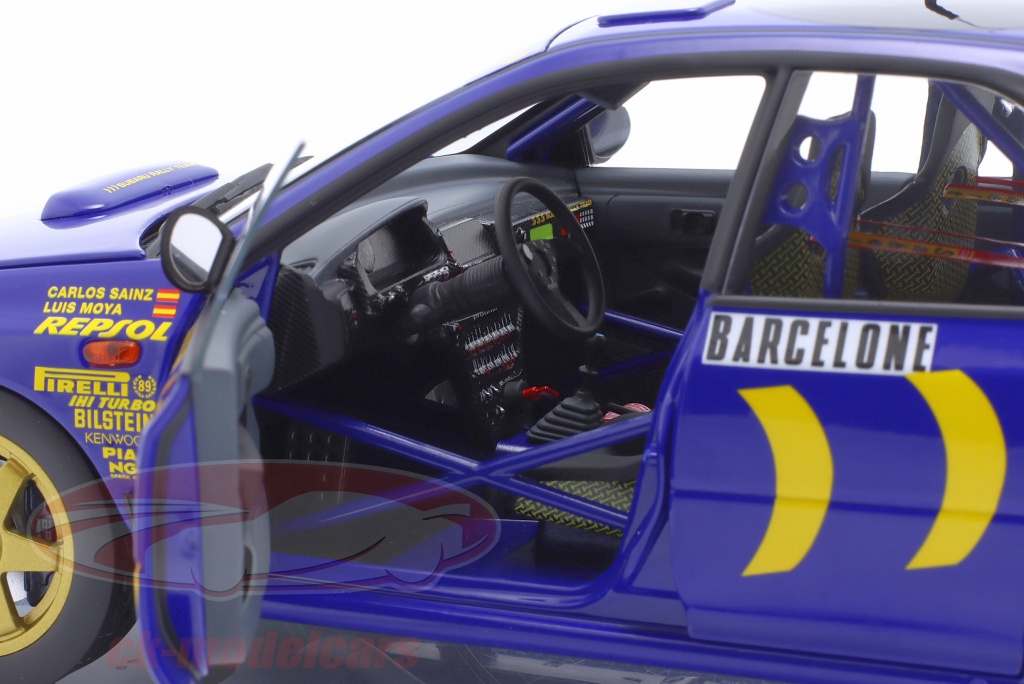 Miniature Subaru Impreza WRC 1995 – IXO 1/43, N°5 Sainz Monte Carlo, Neuve En Boîte