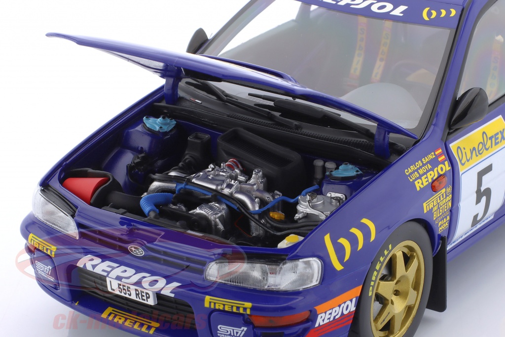 Scalextric : La Subaru Impreza WRX de Carlos Sainz en version "sale