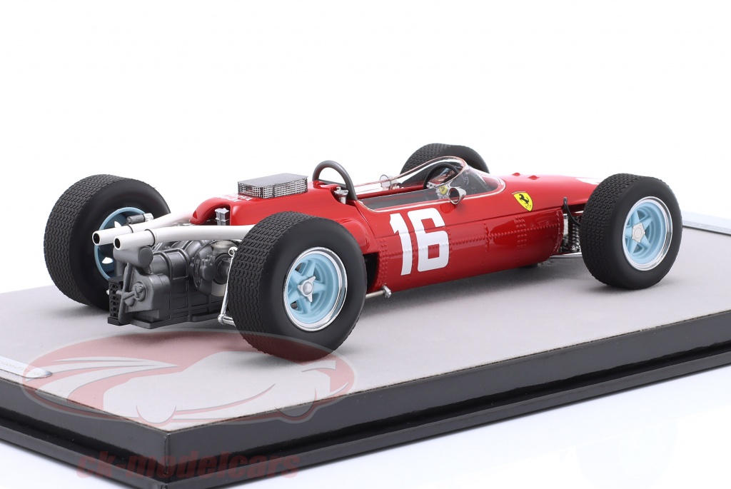 RARE FERRARI 246/256 F1 DINO WINNER ITALY GP 1960 HILLS 147 of 180 1/18 TECNOMODEL MYTHOS - Collection