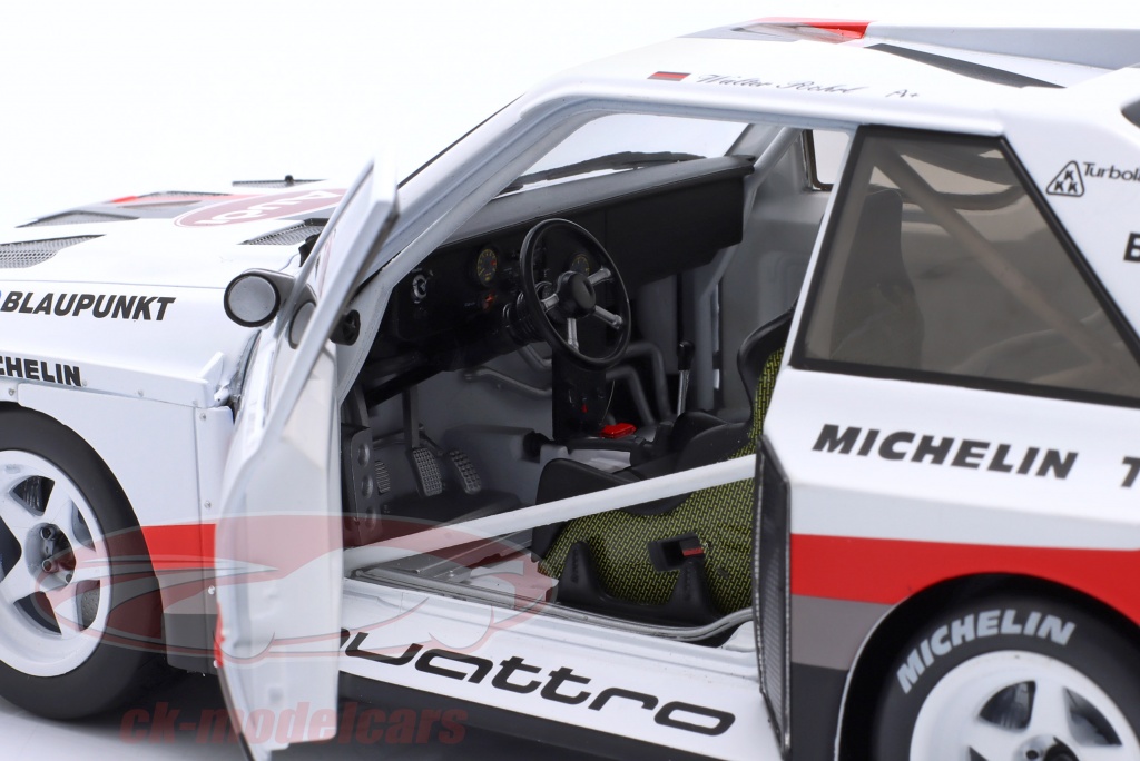Norev 1/18 Audi Sport Quattro S1 E2 - Vainqueur Pikes Peak 1987 #1 - Neuf