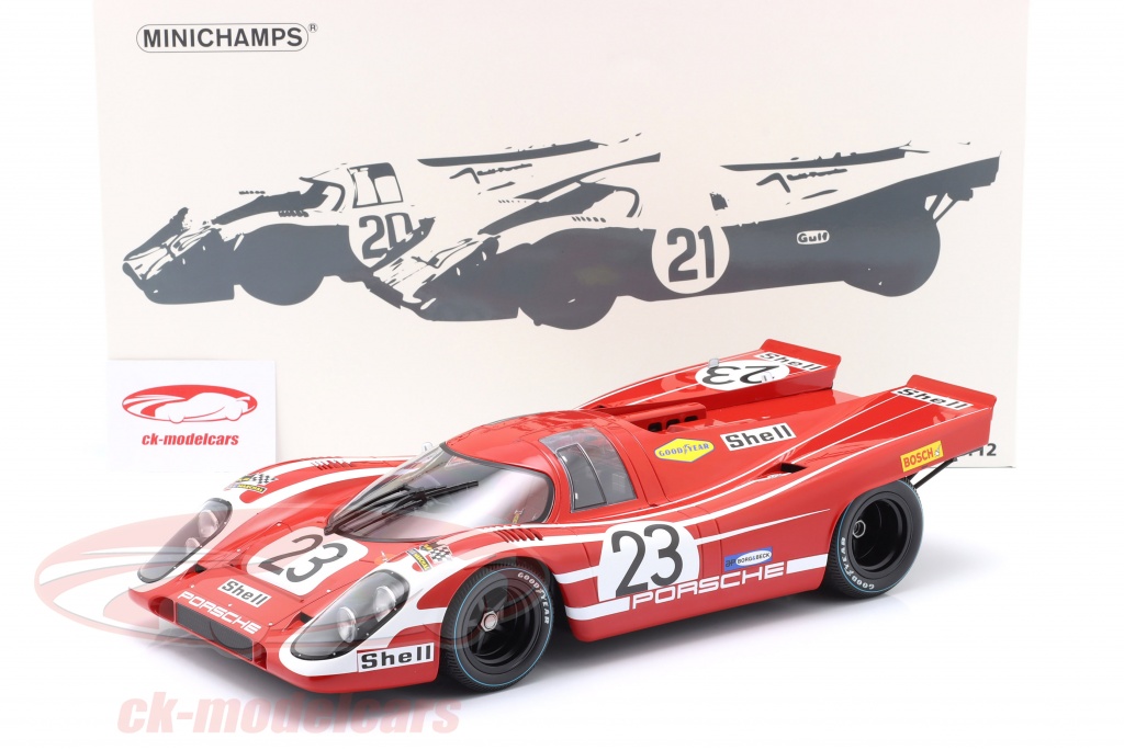 TSM 1/12 Porsche 917K #23 Hans Hermann Vainqueur Le Mans 1970 no BBR CMC