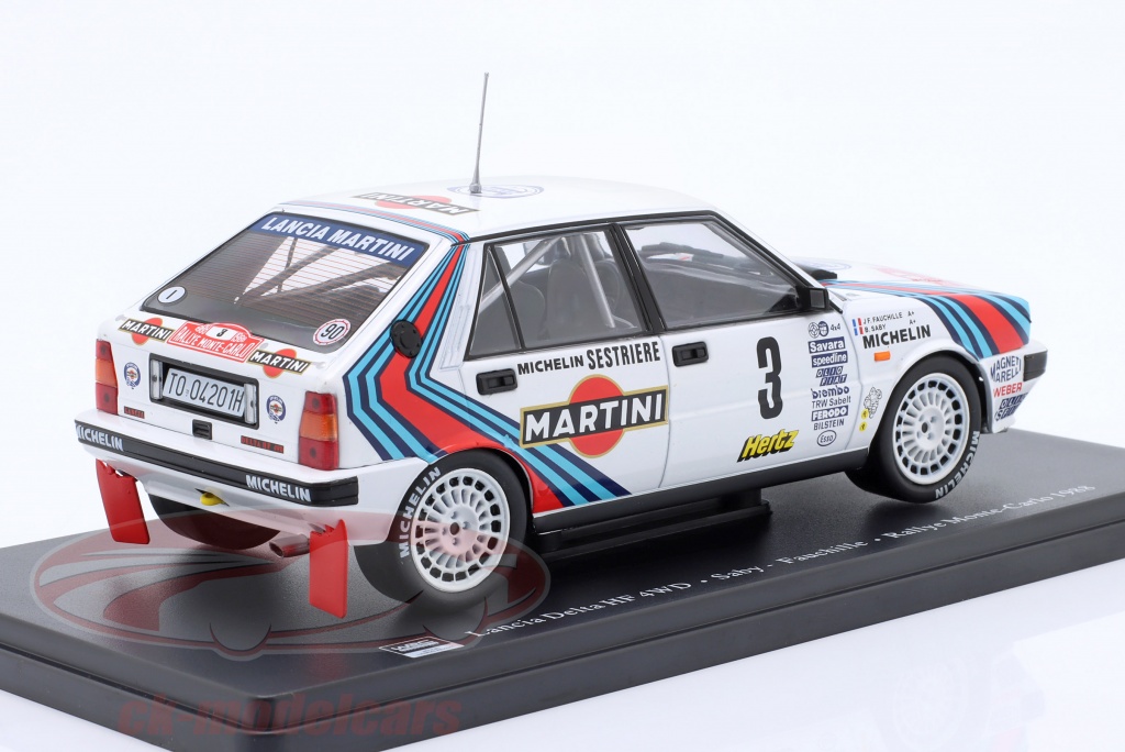Vitesse 1/43 Scale 360.2 - Lancia Delta (Martini) 1st #3 Monte Carlo 1988