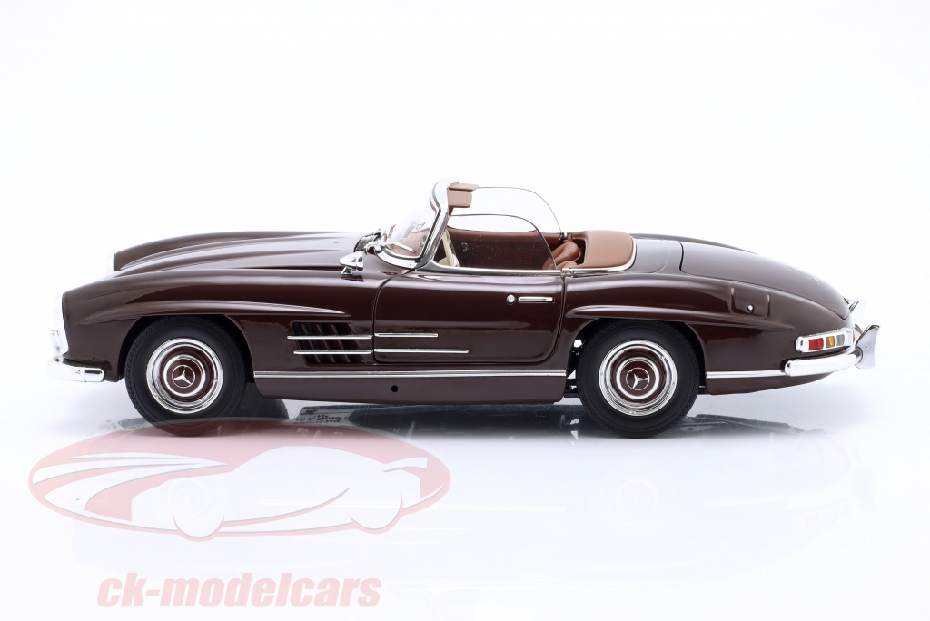 MINICHAMPS 1/18 - Mercedes-Benz 300 SL 1957 – Noire Avec Hardtop – W198 II