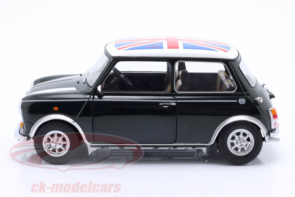 Modèle Réduit BMW Mini Cooper 2004 - 1:18 - Bleu Métallisé Avec Portes Et Capot Ouvrants - MotorMax