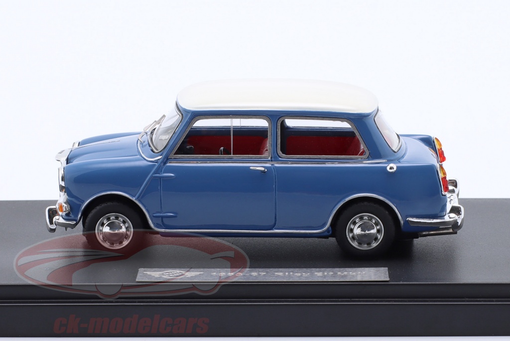 Matrix 1:43 Riley Elf MkII Année de construction 1963-1967 bleu / blanc ...