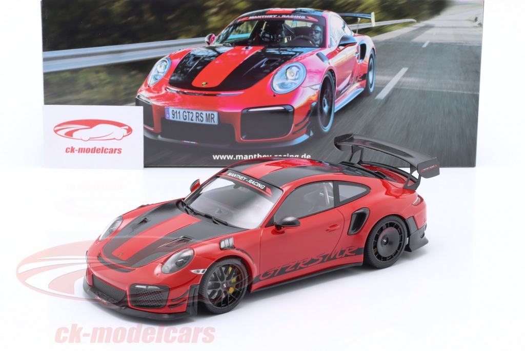 Minichamps 1:18 Porsche 911 GT2RS (991.2) 2018 - Rosso Con Ruote Nere 155068307