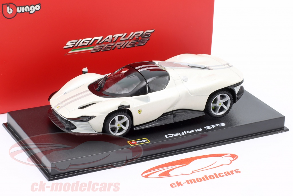 Bburago Ferrari Daytona SP3 Rosso Metallizzato - Modellino In Scala 1/18 Per Collezionisti E Appassionati
