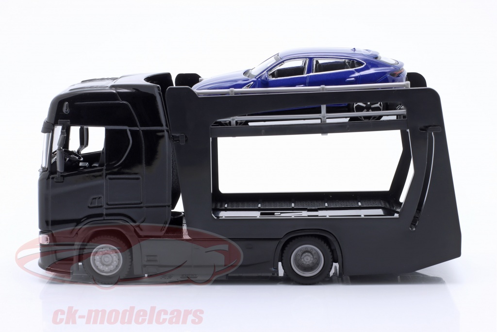 Scania R420 Autotransporter Mit Zwei Militär MAN L Produktbild-Vorschau 10