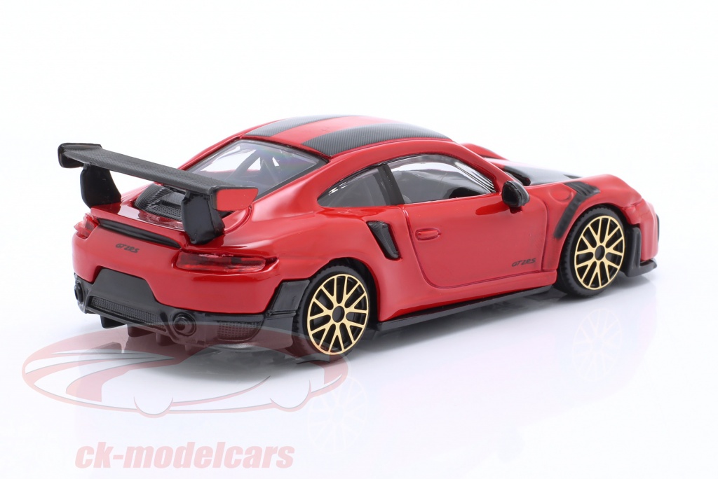 Porsche 911 GT2 RS Clubsport 2018 – Miniature SPARK 1/43 Noir/rouge (WAP0201530L)