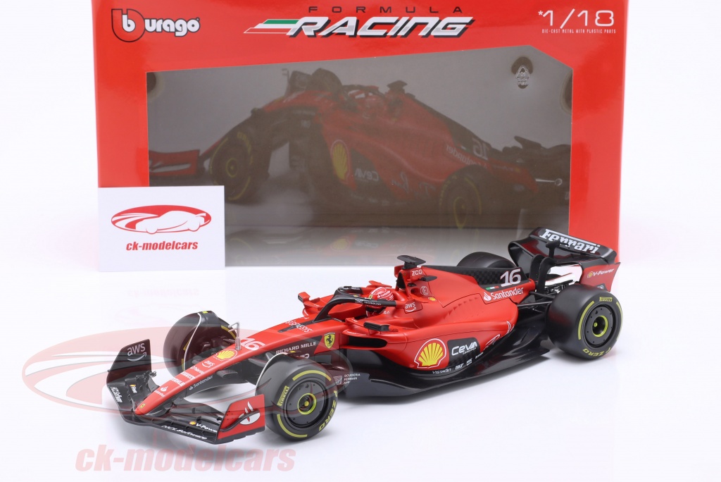 Bburago 1/18 Scuderia Ferrari F1 Model SF-23 Las Vegas GP