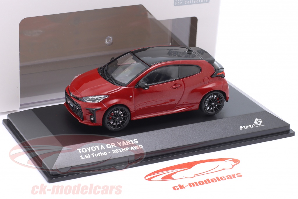 SOLIDO Toyota Yaris Gr Rouge 2020 1/43 S4311102 SOLIDO Toyota Yaris Gr Rouge 2020 1/43 S4311102