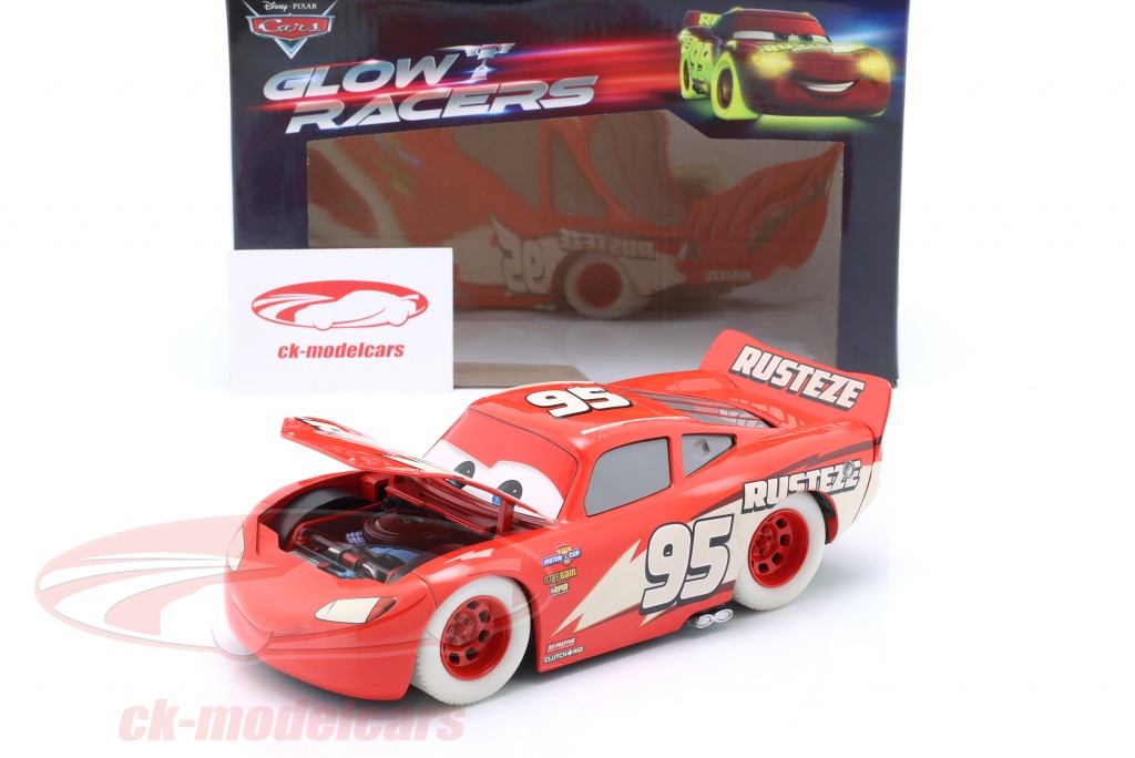 Mattel Disney and Pixar Cars Glow Racers - Lightning McQueen, 1 ct - Kroger