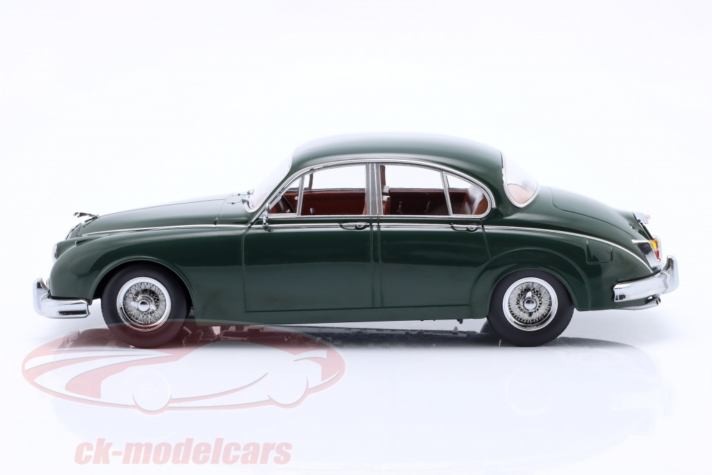 JAGUAR MKII 3.8 LHD (VOLANT A GAUCHE) 1959 VERT FONCE