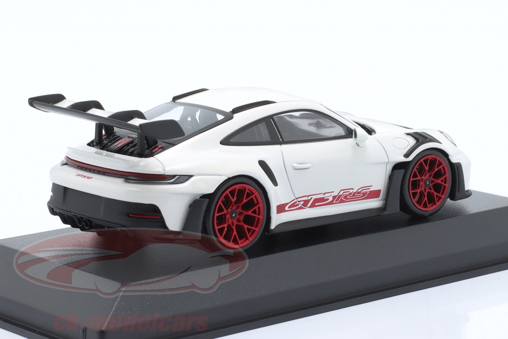 1/43 ポルシェ 911 (992) GT3 RS 白/赤 PMA