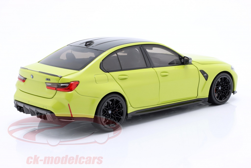 Minichamps 1:18 BMW M3 (G80) Competition Baujahr 2020 gelb 