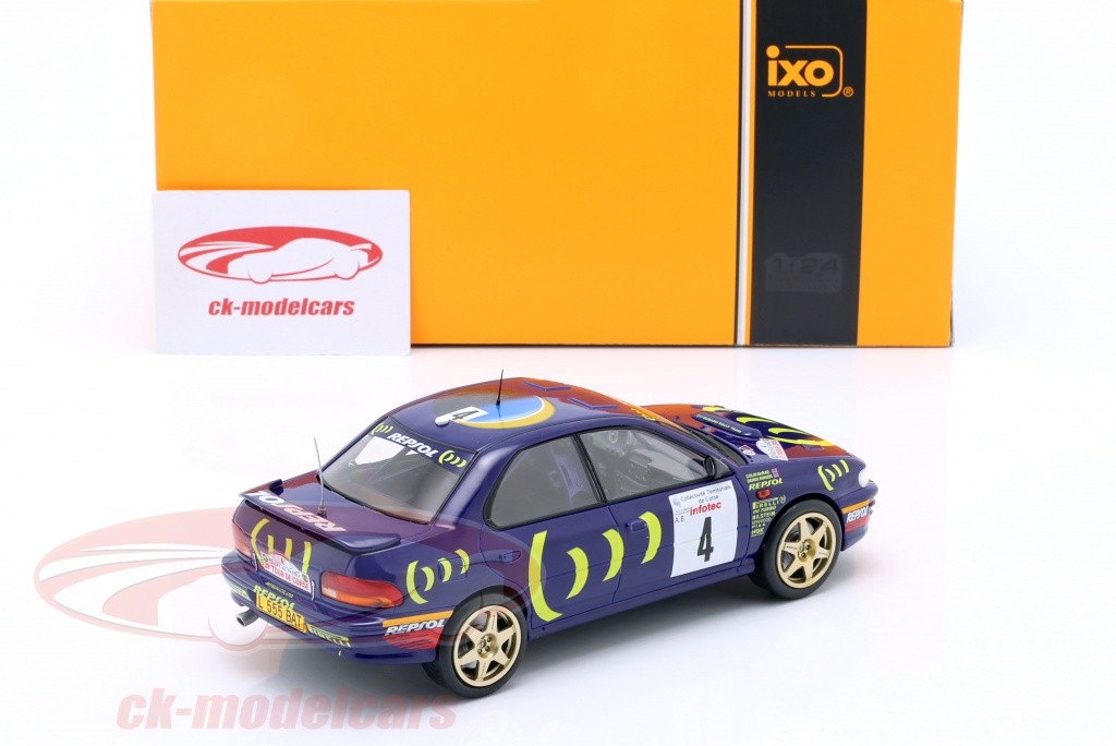 Décalcomanies 1/24 Subaru Impreza WRC – Tour De Corse 1998 – McRae/Liatthi – Modélisme Rallye