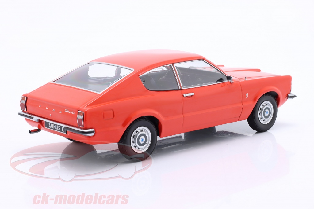 KK 1:18 Ford 1971 Taunus GT Coupé Rouge Modèle de voiture moulé sous