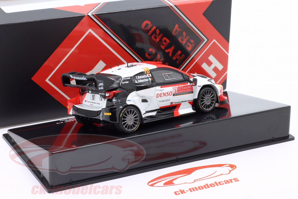 1/43 Ixo 4-Car Set Toyota GR Yaris Rally1 Hybrid Champions Rally Toyota Gazoo Racing Ogier, Landais, Katsuta, Johnston, Rovanperä, Halttunen, Evans, Martin Car Models 1/43 Ixo 4-Car Set Toyota GR Yaris Rally1 Hybrid Champions Rally Toyota Gazoo Racing Ogier, Landais, Katsuta, Johnston, Rovanperä, Halttunen, Evans, Martin Car Models