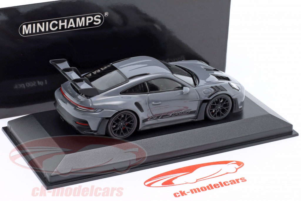 Voiture PORSCHE 911 GT2 CARARAMA 1/43 GRISE pour enfant - HTC - Modèle