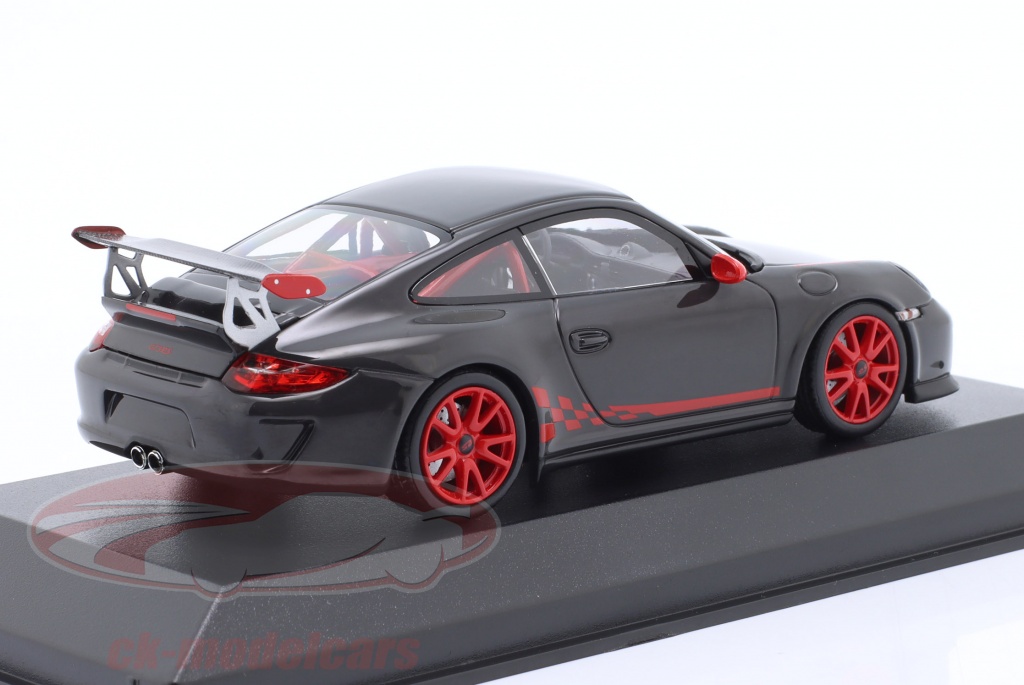 Minichamps 1:43 Porsche 911 (997.II) GT3 RS 3.8 Baujahr 2009 grau  