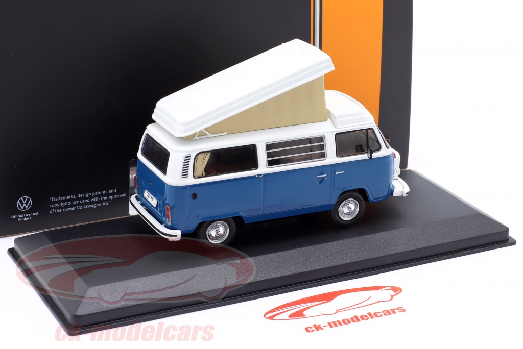 Miniature 1/43 Camping-car VW T2 Westfalia Helsinki 1971 - Hachette (neuf, Boîte)