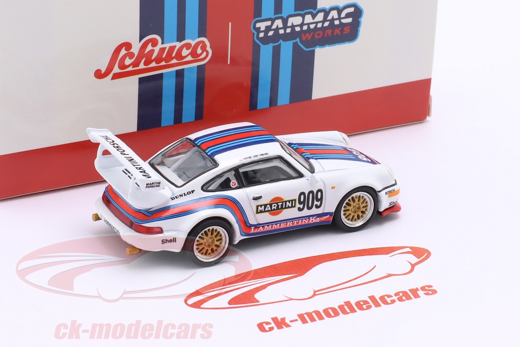 Tarmac Works 1:64 Porsche 911 RSR #909 Martini Racing / Schuco T64S-003 ...