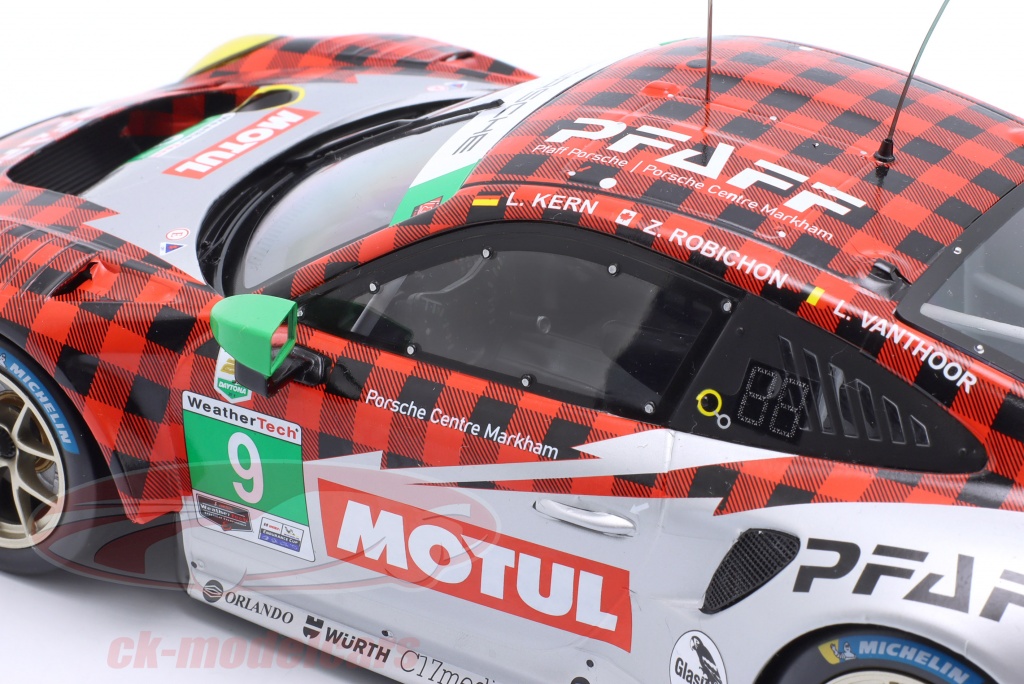 Porsche 911 RSR 912 24 Heures de Daytona 2018 IXO LEGT43047 - Miniatures Autos Motos