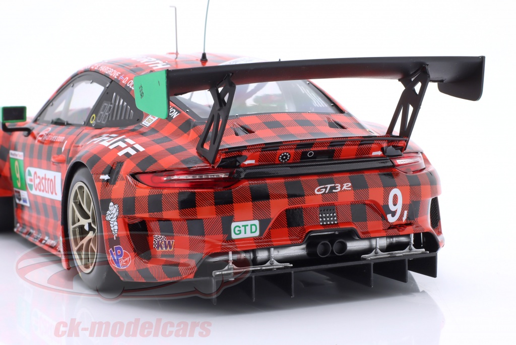 Ixo 1:18 Porsche 911 GT3 R #9 24h Daytona 2019 Pfaff Motorsports LEGT18 ...