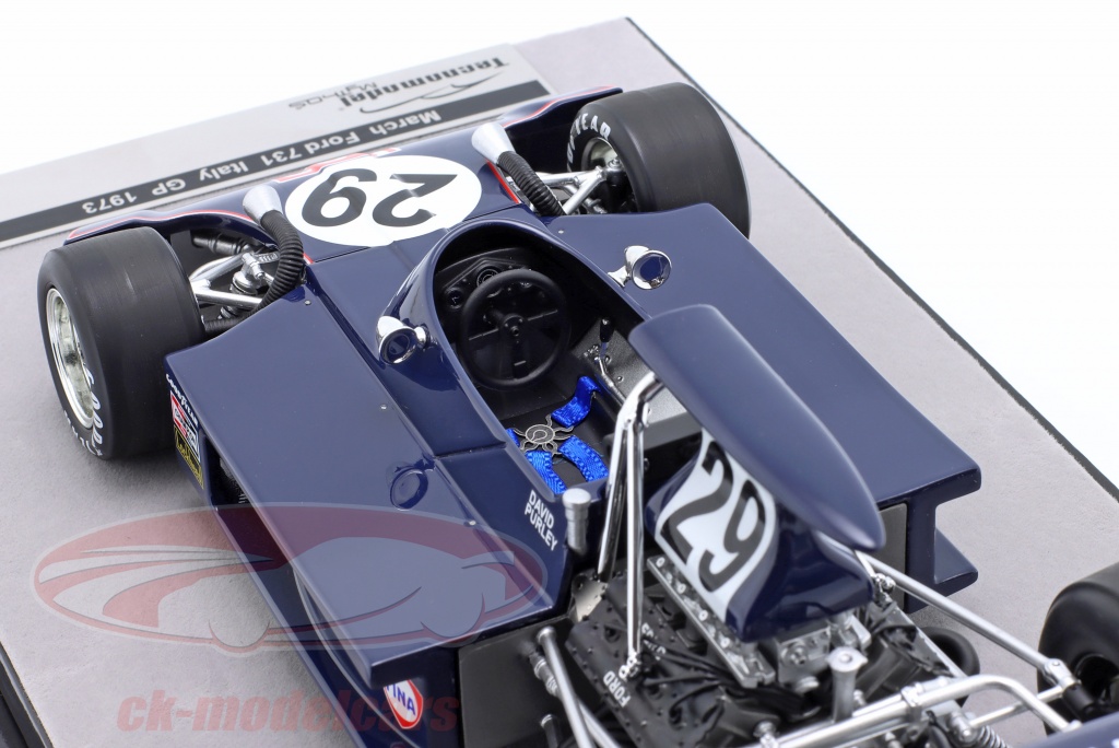 TECNOMODEL MYTHOS 1/18 - MARCH FORD 731 - USA GP 1973 (J. HUNT) TM18289D