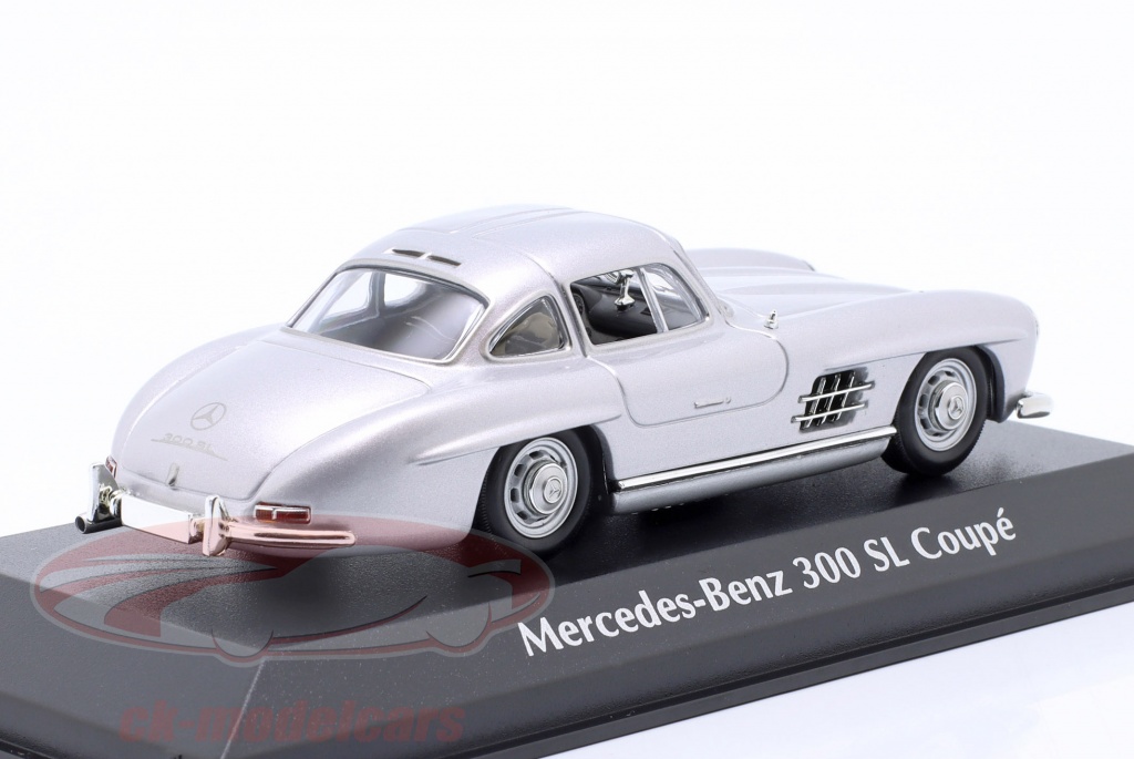 Miniature Mercedes-Benz 300SL W198 1955 à L'échelle 1/64 - Norev, Métal Diecast, Multicolore