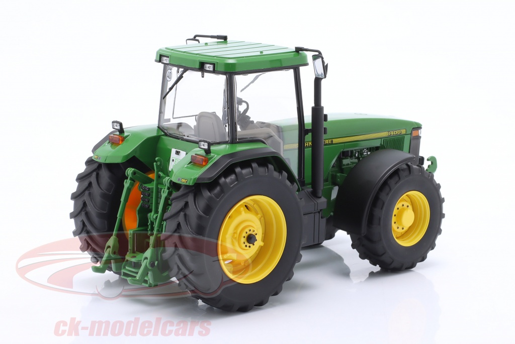 Tracteur Miniature Schuco John Deere 8400 - Échelle 1/32 - Métal Vert - Neuf