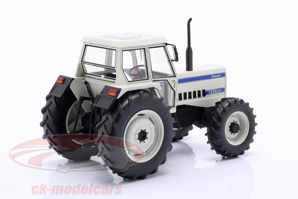 Lamborghini 1556 DT Tracteur Blanc Modèle Réduit 1:18 Schuco 4007864045495