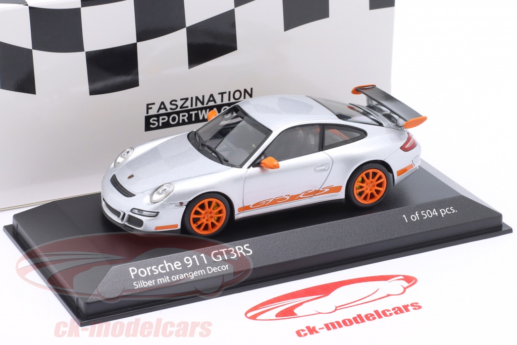 MAQUILLAGE EIDOLON 1/43 Porsche 911 (991.2) GT3 RS 2018 GT Argent EM573B JDM EUR 314,00