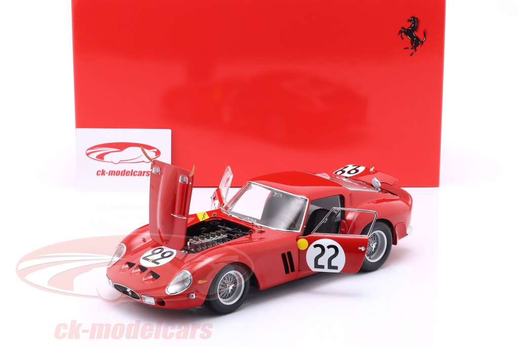 Cmc 1/18 Ferrari 250 Gto 22 Le Mans 24H 1962