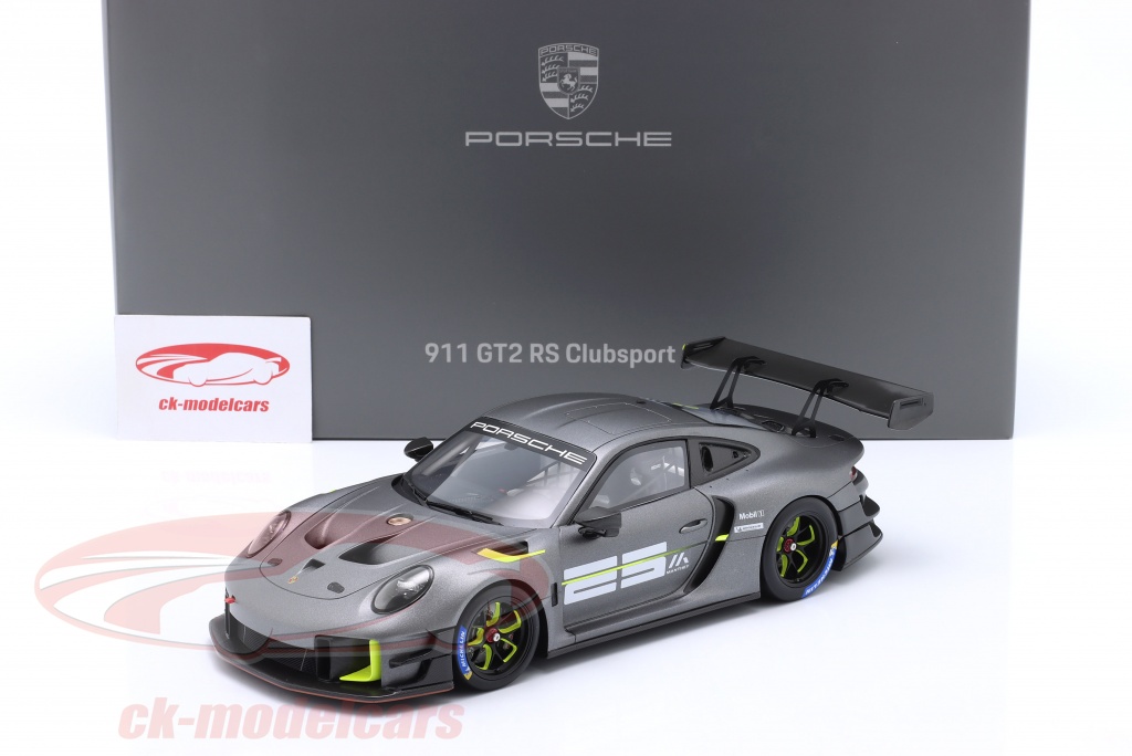 Modèle Réduit 1:43 Spark Porsche 911 GT2 RS Clubsport #2 Martini - Édition Limitée Dealer Promo 2019