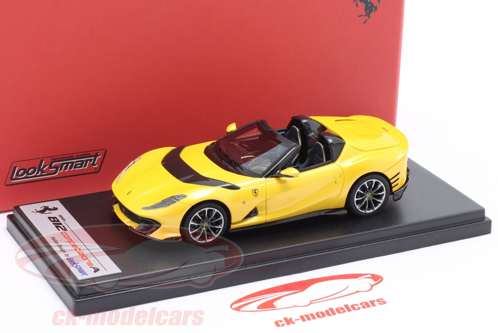 Ferrari 812 Competizione A Nero Daytona 1/43 - Looksmart LS531F, Résine