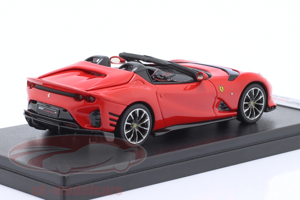 Looksmart 1:43 Ferrari 812 Competizione A Spider 2022 – Rosso Scuderia