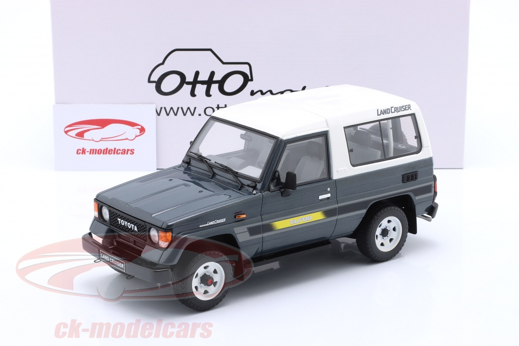 Modèle réduit Toyota Land Cruiser Lj 73 Gris 1987 1/18 Modèle réduit Toyota Land Cruiser Lj 73 Gris 1987 1/18
