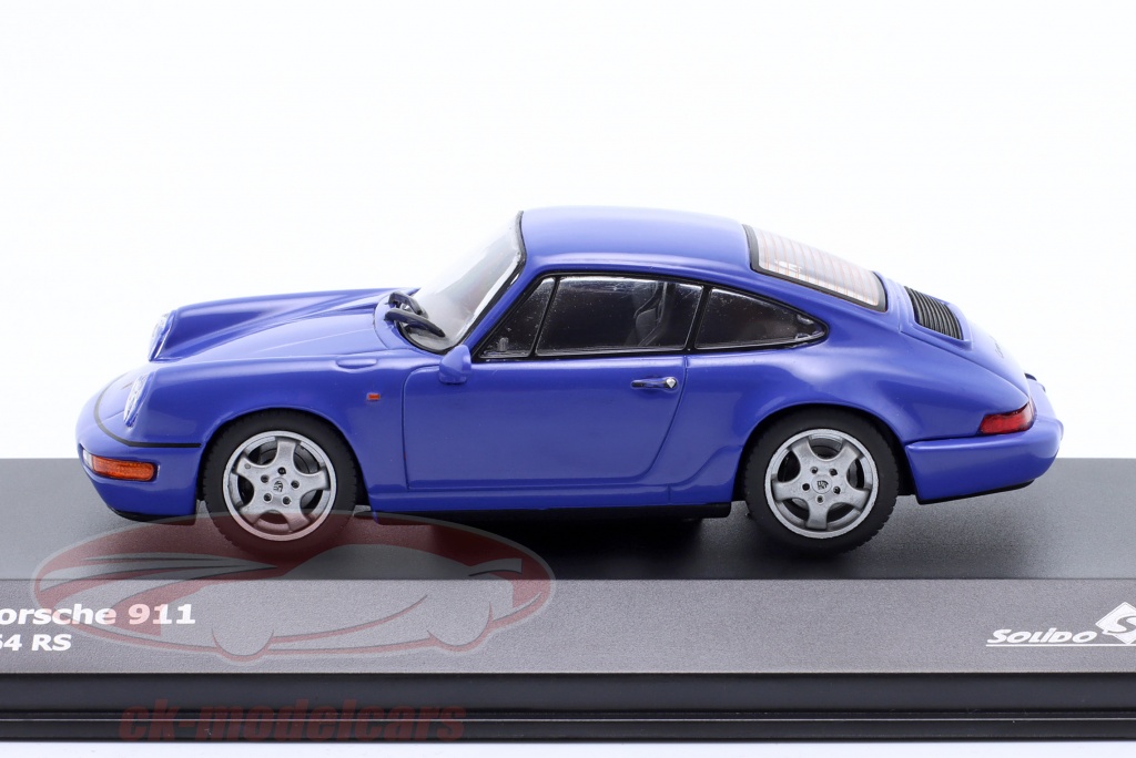 Porsche 911 964 Carrera RS silver (Solido) 1/43e