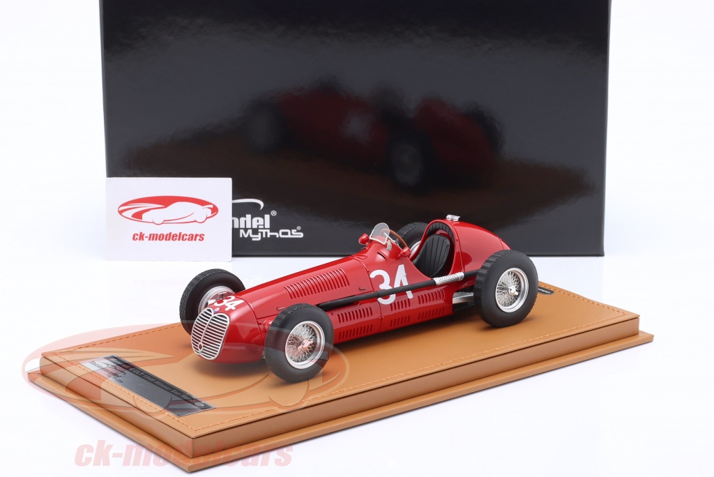 TECNOMODEL MYTHOS 1/18 – MASERATI F1 4 CLT – British GP 1948 (A. Ascari
