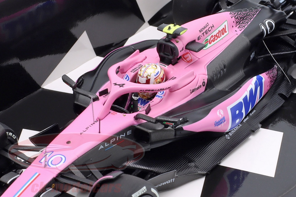 Minichamps 1:43 | Alpine A523 Di Pierre Gasly | F1 Bahrain GP 2023 | Modello Pressofuso Da Collezione