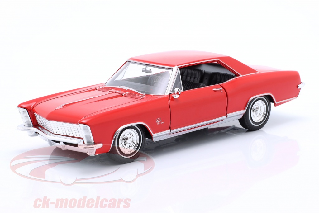 welly-1-24-buick-riviera-gran-sport-year-1965-red-24072/