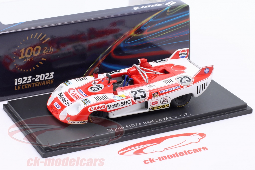 Spark 1:43 Sigma MC74 #25 24 hours LeMans 1974 Okamoto, Takahashi ...