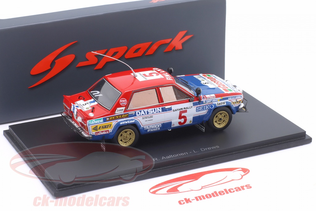 Modèle Réduit 1/43 Datsun Violet De Rallye - N°39 - Année 1981 - Marque Altaya - Neuf En Boîte