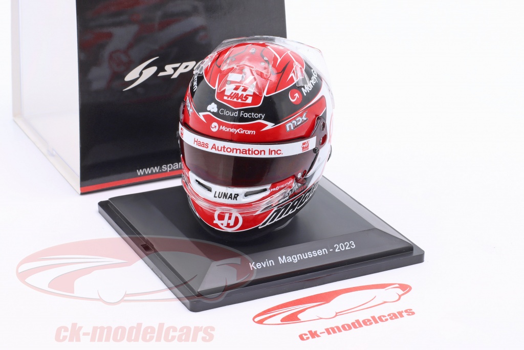 Kevin Magnussen F1 Monaco GP 2023 Helmet 1:5 Scale Spark Resin Replica main image 1